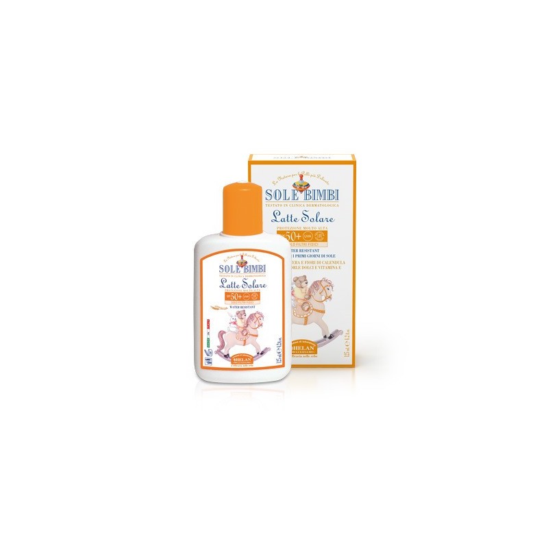 Sole bimbi latte solare spf50+ 125 ml