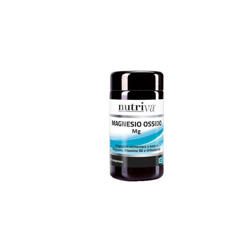 Nutriva magnesio ossido gi group 50 compresse 1 g