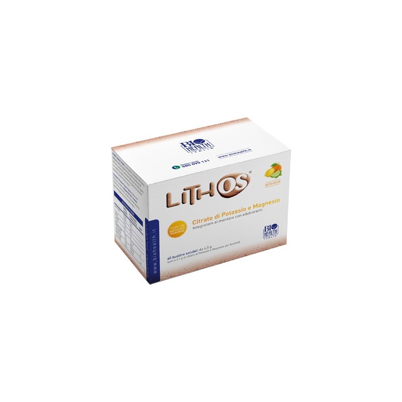 Lithos 60 bustine da 4,5 g gusto agrumi