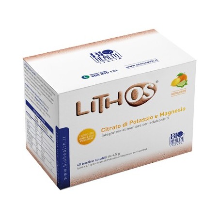 Lithos 60 bustine da 4,5 g gusto agrumi