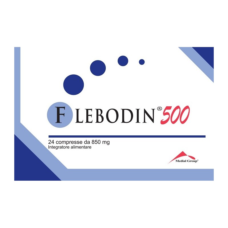 Flebodin 500 24 compresse Flebodin 500 24 compresse