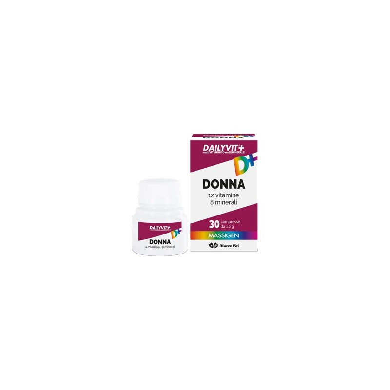 Dailyvit+ donna multivitaminico e multiminerale 30 compresserivestite Dailyvit+ donna multivitaminico e multiminerale 30 compresserivestite