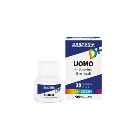 Dailyvit+ uomo multivitaminico e multiminerale 30 compresserivestite