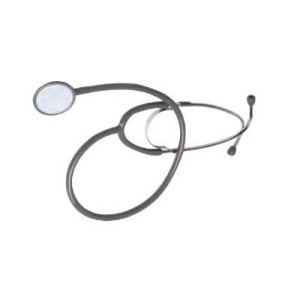Stetoscopio s-10 in alluminio testa diametro 47 mm tubo singolo in pvc