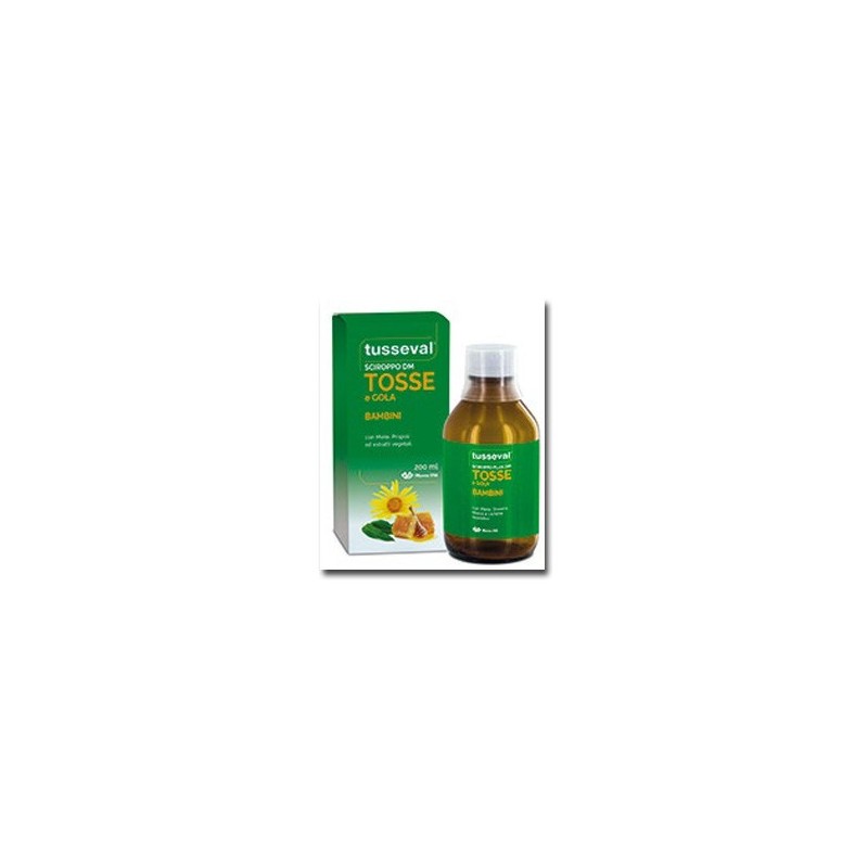 Tusseval sciroppo tosse bambini 200 ml