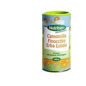 Nutriben tisana camomilla/fin erba lunga 200 g