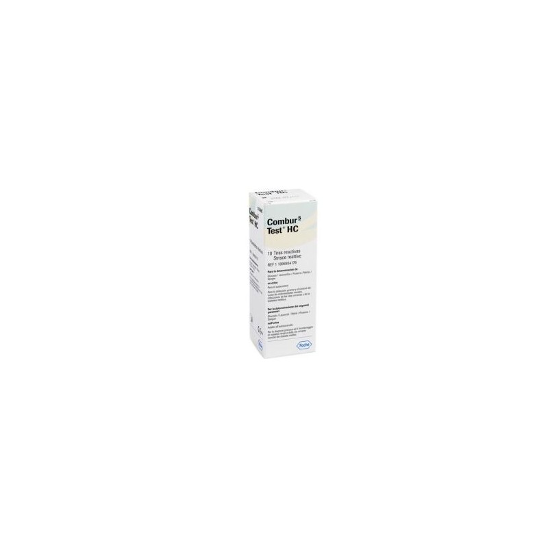 Striscia visiva per autoanalisi in urine di glucosio leucociti proteine nitriti e sangue combur 5 test hc 10 pezzi Striscia visiva per autoanalisi in urine di glucosio leucociti proteine nitriti e sangue combur 5 test hc 10 pezzi