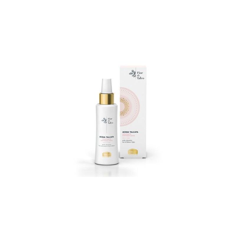 Helan fior di talco acqua idratante rinfrescante viso e corpo 100 ml
