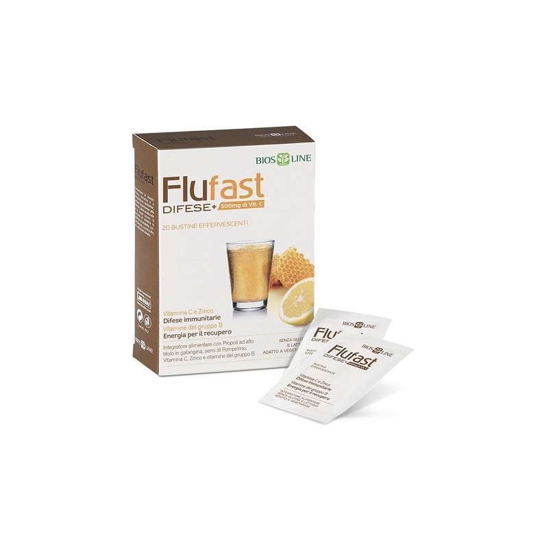 Apix propoli flufast difese+ 20 bustine effervescenti biosline