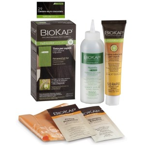 Bios line biokap nutricolor delicato rapid tinta 2,9 castano scuro cioccolato 135 ml