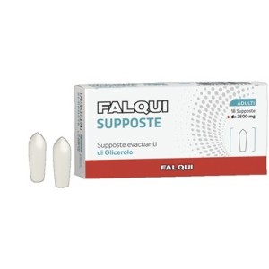 Supposte falqui 18 supposte con glicerina 2500mg adulti