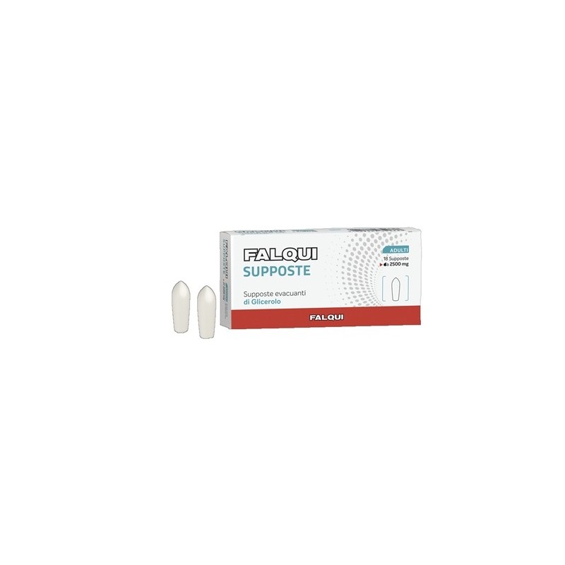 Supposte falqui 18 supposte con glicerina 2500mg adulti Supposte falqui 18 supposte con glicerina 2500mg adulti