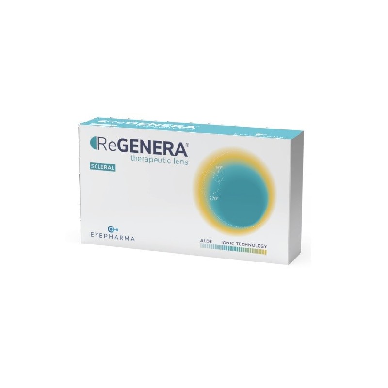 Regenera lente a contatto terapeutica ionic sclerale