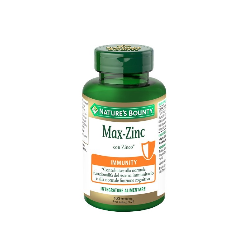 Max zinc 100 tavolette