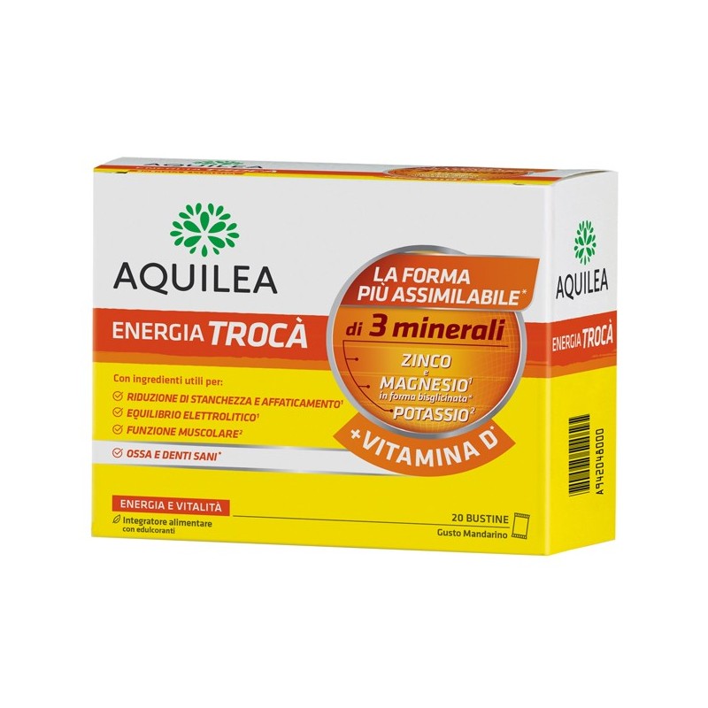 Aquilea energia troca'+vit d 20 bustine