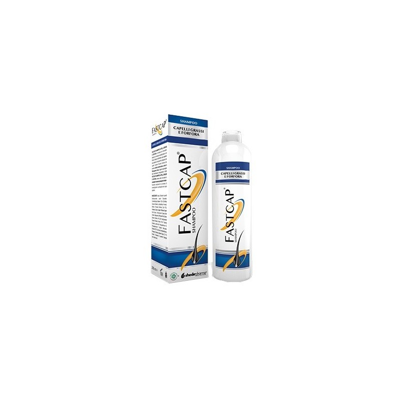 Fastcap shampoo capelli grassi e forfora 200 ml