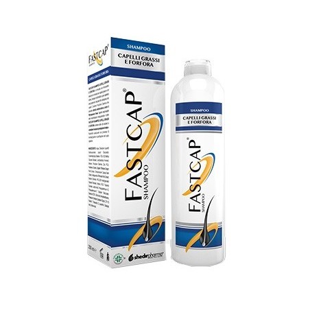 Fastcap shampoo capelli grassi e forfora 200 ml
