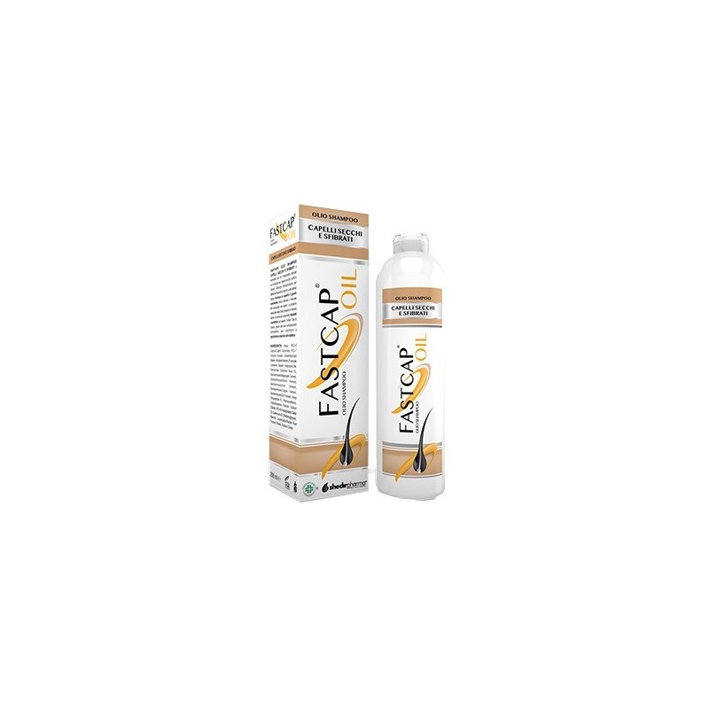 Fastcap olio shampoo capelli secchi e sfibrati 200 ml