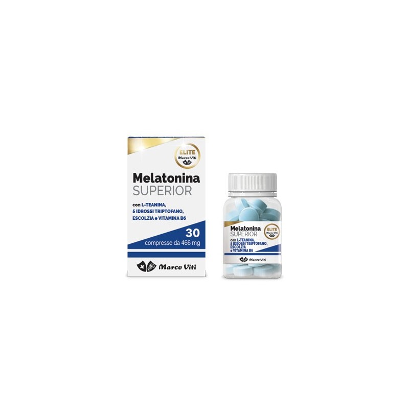 Melatonina superior 30 compresse Melatonina superior 30 compresse