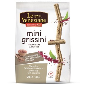 Le veneziane minigrissini grano saraceno integrale con amaranto 250 g