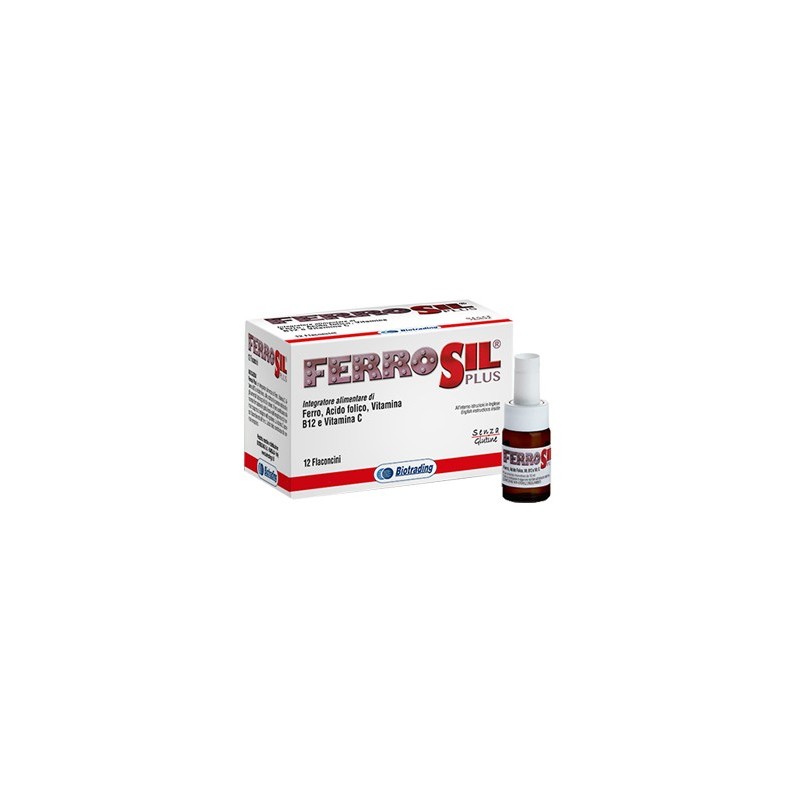 Ferrosil plus 12 flaconcini Ferrosil plus 12 flaconcini