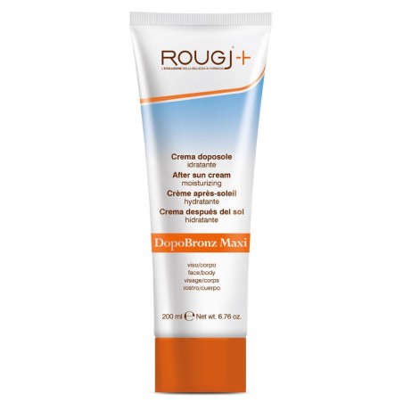 Rougj solare dopobronz viso/corpo maxi 200 ml