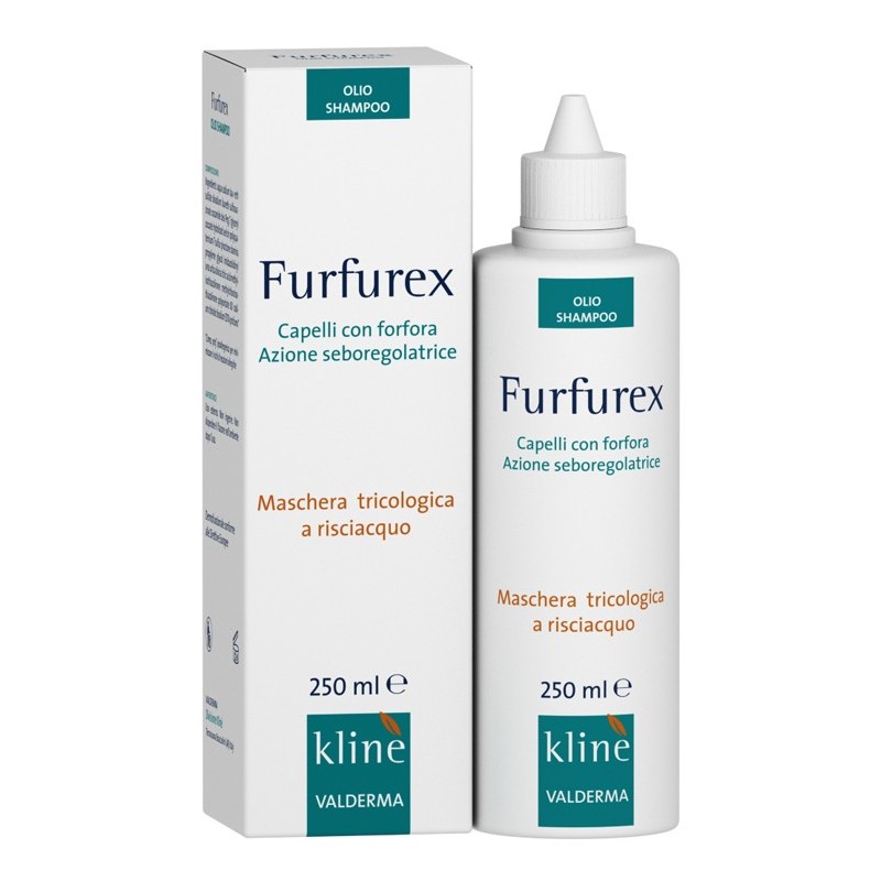 Furfurex shampoo antiforfora 250 ml maschera tricologica