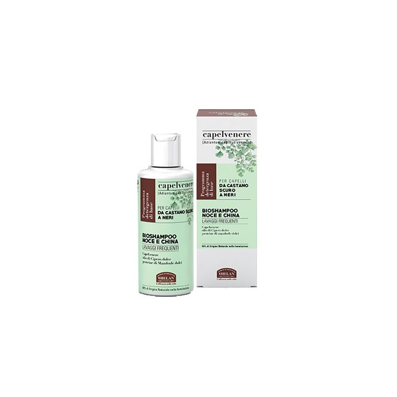 Capelvenere bioshampoo noce e china 200 ml