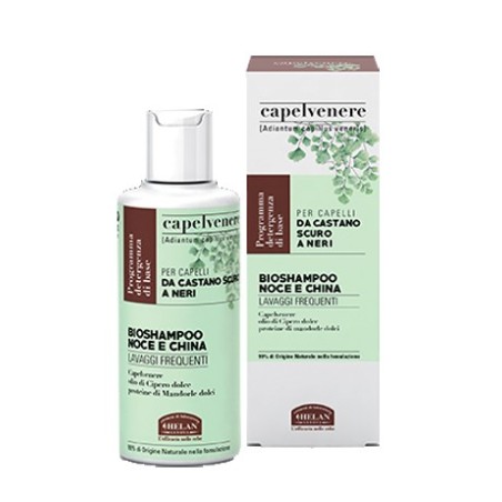 Capelvenere bioshampoo noce e china 200 ml