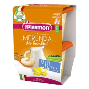 Plasmon la merenda dei bambini merende latte vaniglia asettico 2 x 120 g