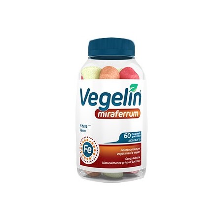 Vegelin miraferrum 60 caramelle gommose