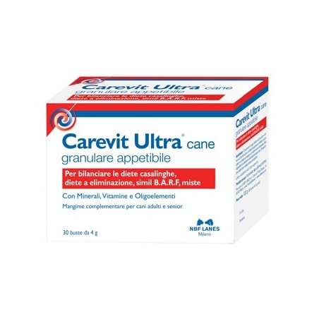 Carevit ultra cane 30 buste da 4 g Carevit ultra cane 30 buste da 4 g