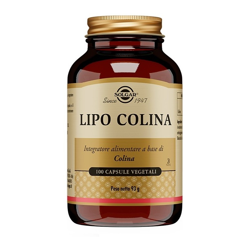 Lipo colina 100 capsule vegetali