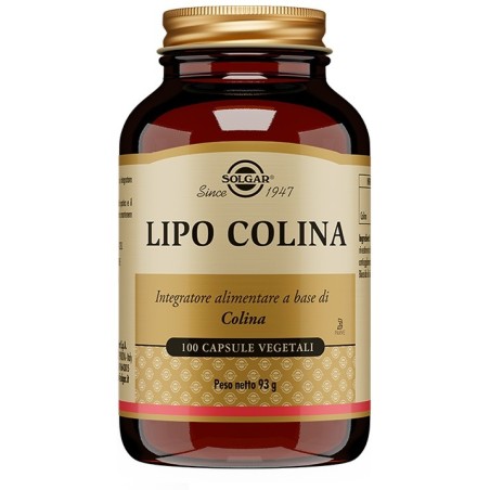 Lipo colina 100 capsule vegetali