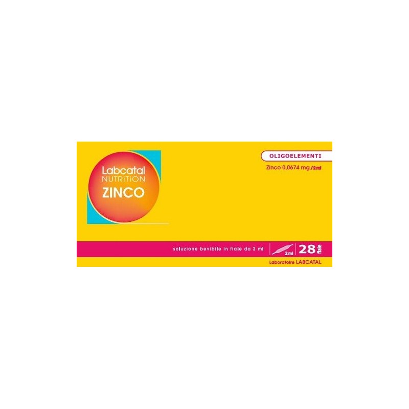 Labcatal nutrition zinco 28 fiale da 2 ml