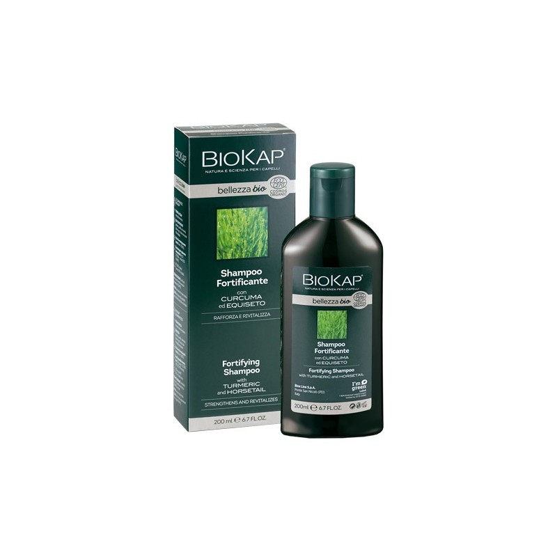 Biokap bellezza bio shampoo fortificante cosmos ecocert 200ml biosline