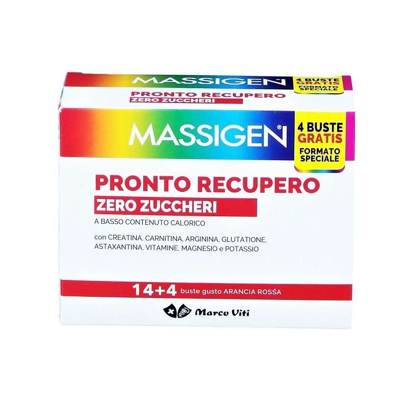 Pronto recupero zero zucchero 14 bustine + 4 bustine