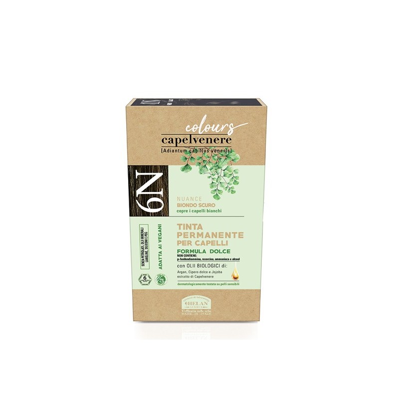 Capelvenere colours tinta capelli 6n biondo scuro