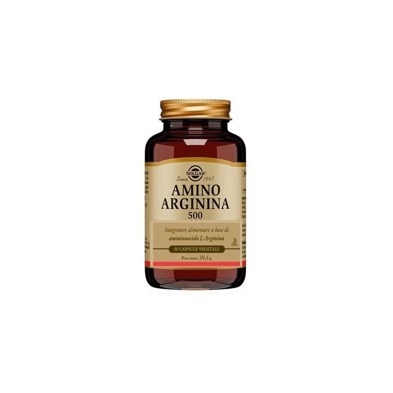 Amino arginina 500 50 capsule vegetali