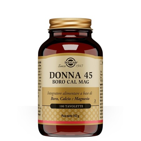 Donna 45 boro cal mag 100 tavolette