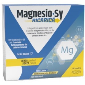 Magnesio sy ricarica 20 bustine