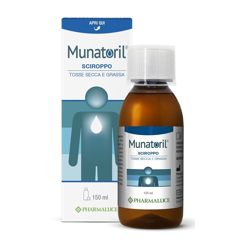 Munatoril sciroppo tosse secca e grassa 150 ml