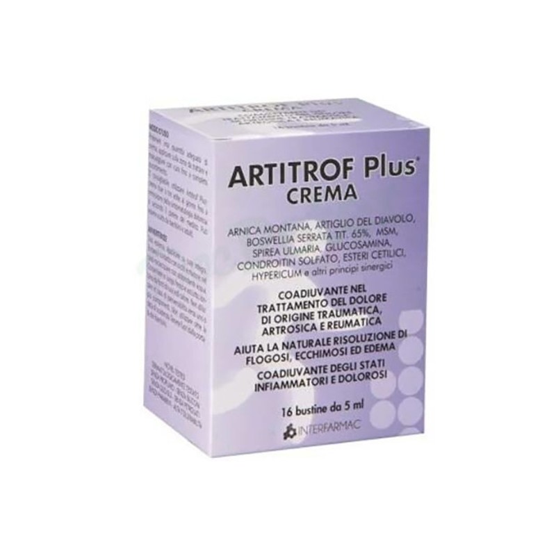 Artitrof plus crema 16 bustine da 5 ml