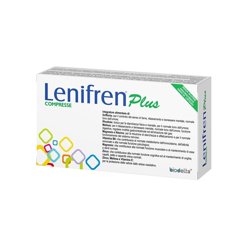 Lenifren plus 30 compresse