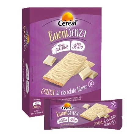 Cereal buoni senza goloso cioccolato bianco 120 g