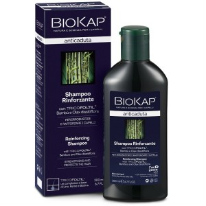 Biokap shampoo rinforzante anticaduta con tricofoltil nuovaformula 200 ml