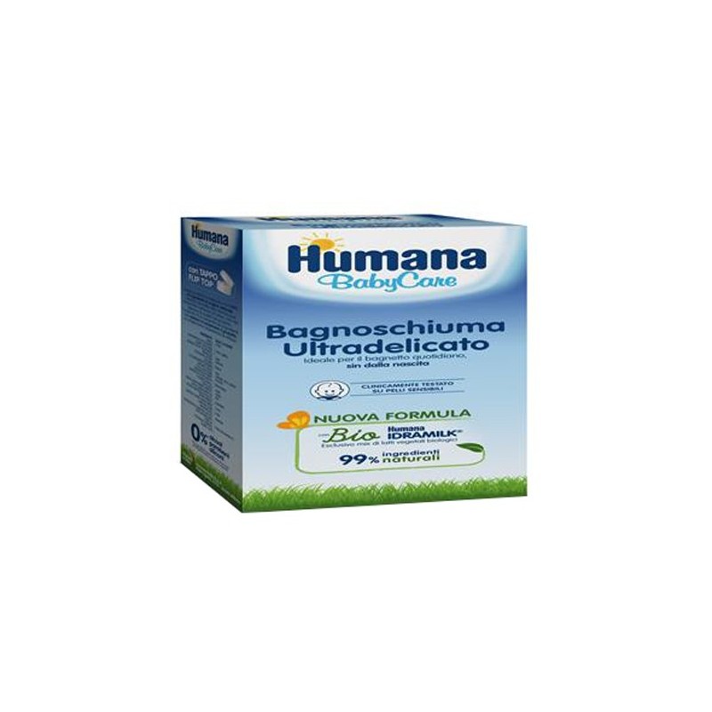 Humana baby care bagnoschiuma 200 ml