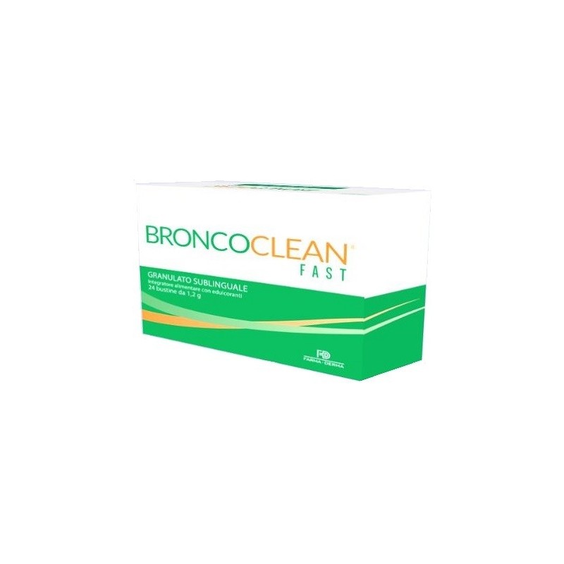 Broncoclean fast granulato sublinguale 24 bustine
