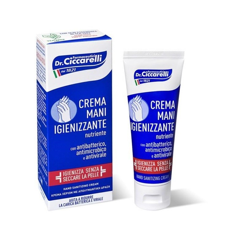 Ciccarelli crema mani igienizzante 75 ml