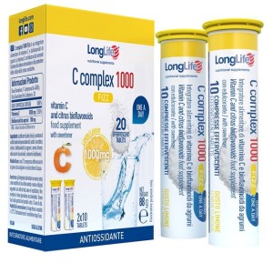 Longlife c complex 1000 fizz 20 compresse effervescenti